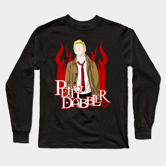 Petty Dabbler In The Dark Arts Long Sleeve T-Shirt by blinky2lame